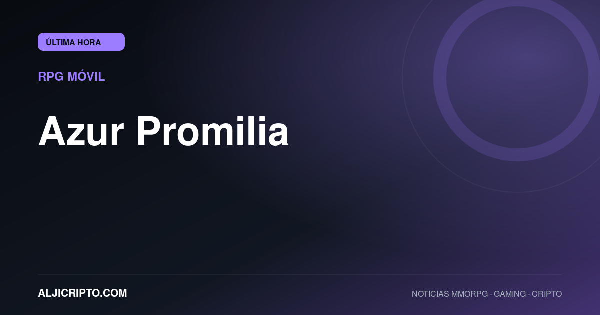 Azur Promilia anuncia su lanzamiento regional el 26 de noviembre