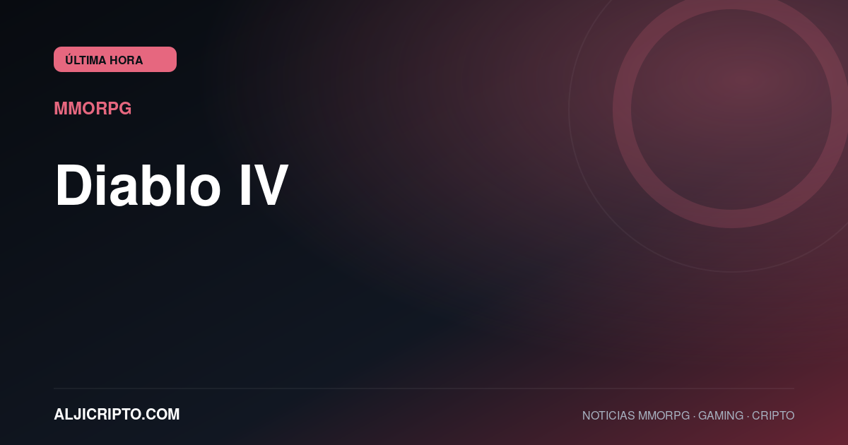 Diablo IV Season 16 apunta a nuevas funciones y ya prepara su calendario del PTR