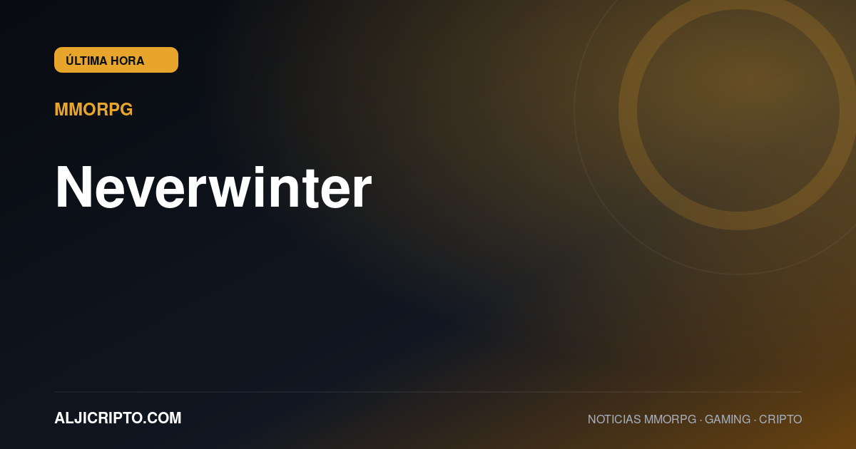 Neverwinter abre la prueba de vista previa del Módulo 34 con una nueva zona y nuevos desafíos