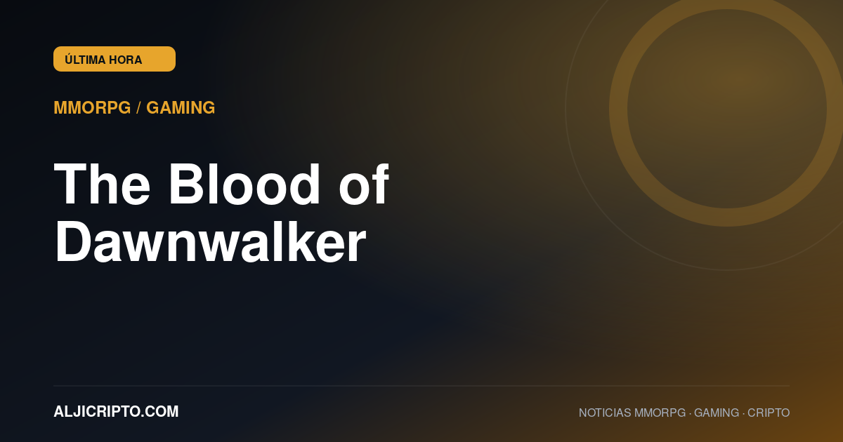 The Blood of Dawnwalker recibe su primera gran actualización con mejoras de combate y nuevos modos